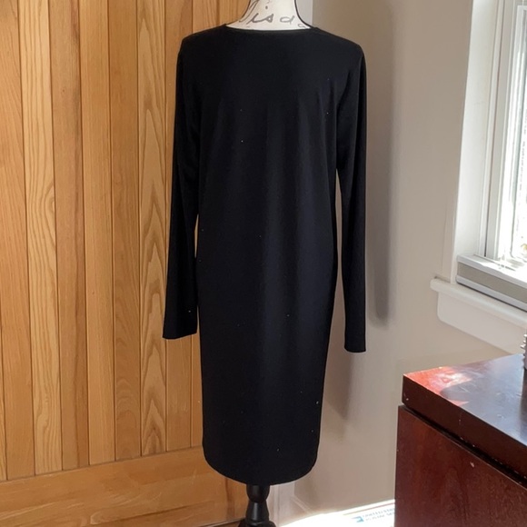 Norma Kamali Women's Kamali Kulture Crew Neck Dress, L - Picture 13 of 15